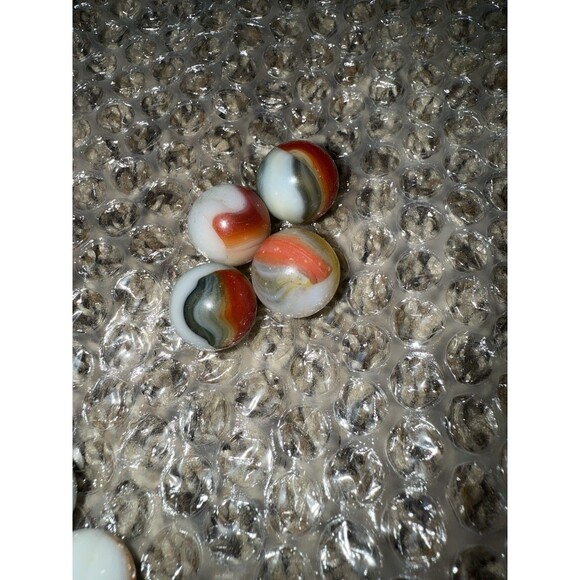 VTG. Master Made Sunbursts Marble Lot Of 37, Rare Collection - Picture 15 of 16